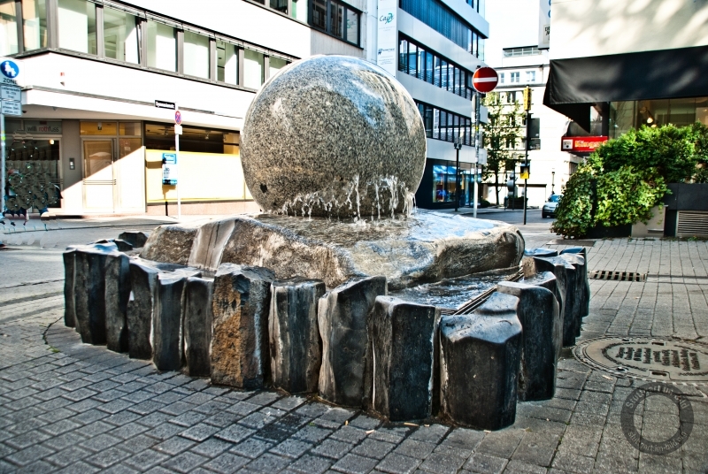 Kugelbrunnen in Stuttgart