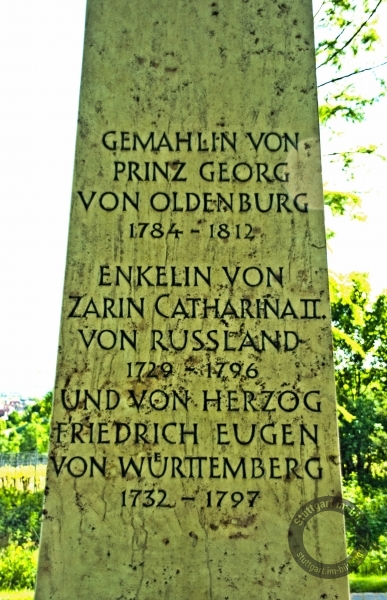 Katharina-Denkmal in Stuttgart