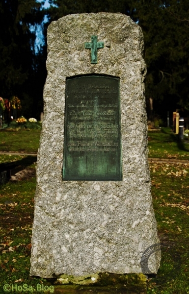 Grab Karl Hugo von Weizsäcker in Stuttgart
