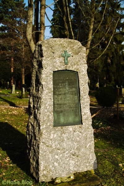 Grab Karl Hugo von Weizsäcker in Stuttgart