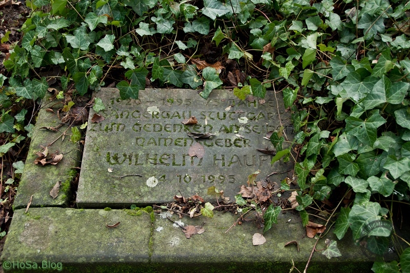 Grab von Wilhelm Hauff in Stuttgart
