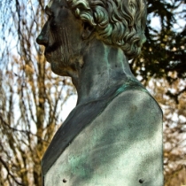 Denkmal für Ludwig Uhland in Stuttgart