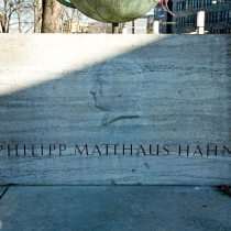 Philipp Matthäus Hahn - Denkmal  in Stuttgart