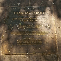 Thaddäus Troll Gedenktafel in Stuttgart