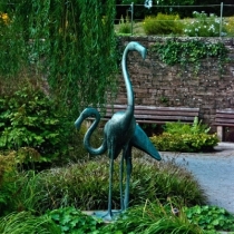 Flamingopaar in Stuttgart