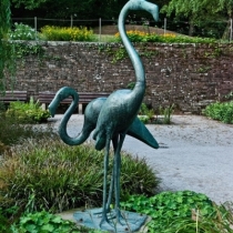 Flamingopaar in Stuttgart