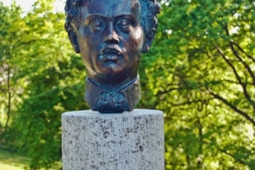 Reinhold Nägele-Denkmal in Stuttgart